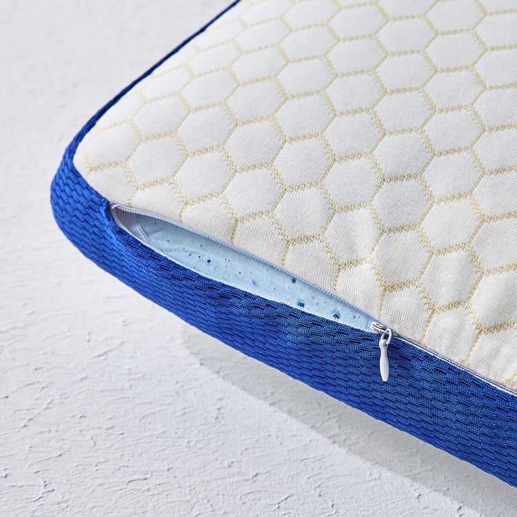 Slumber Breeze Gel Infused Memory Foam Set of 2 Pillows - 55x35cm