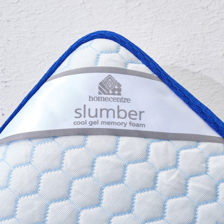Slumber Breeze Gel Infused Memory Foam Set of 2 Pillows - 55x35cm