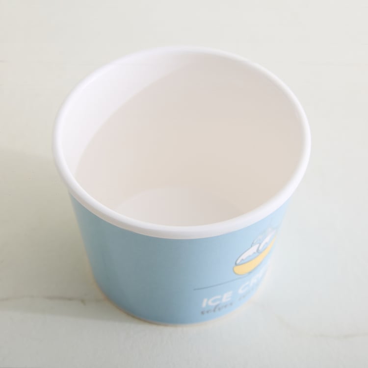 Bakers Pride Veha Set of 4 Melamine Printed Ice Cream Bowls - 225ml