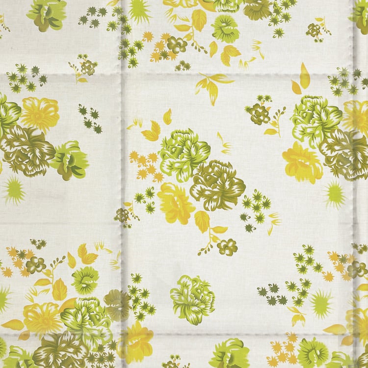 SWAYAM Veda Cotton Floral Print Double Comforter