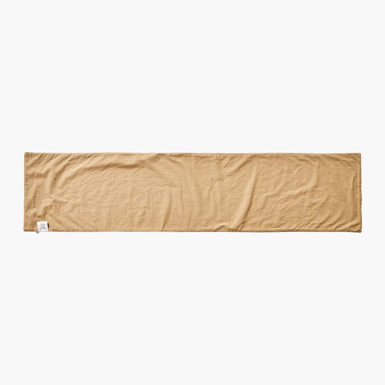 Glimmer Dusk Omna Halo Flor Cotton Embroidered Table Runner