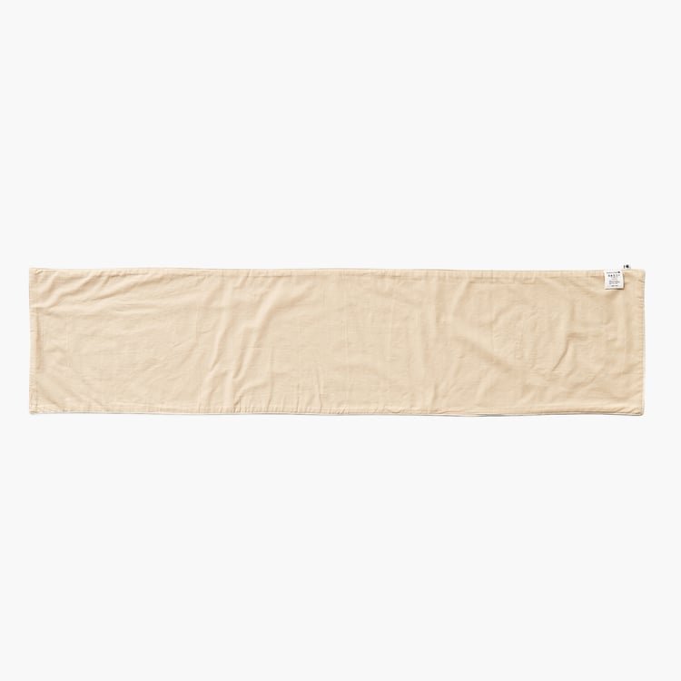 Glimmer Luxe Halo Omna Cotton Embroidered Table Runner