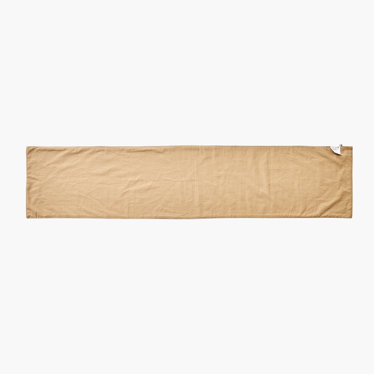 Glimmer Luxe Halo Dusk Omna Cotton Embroidered Table Runner