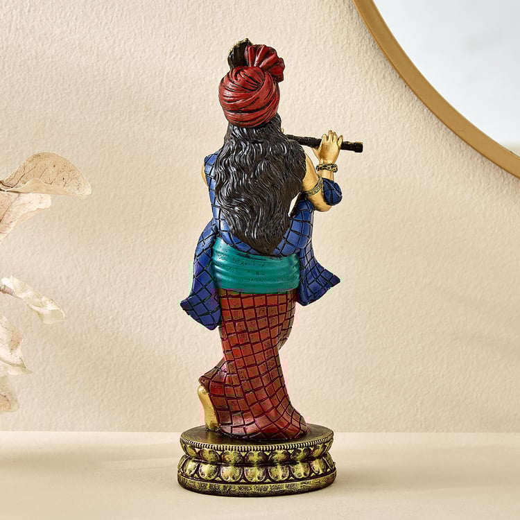 Alpana Ananta Lucia Polyresin Standing Krishna Figurine