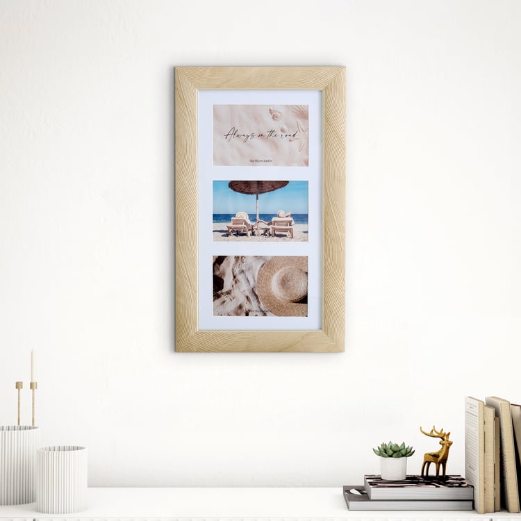 Photomontage Pine Photo Frame - 24.5x41.5cm
