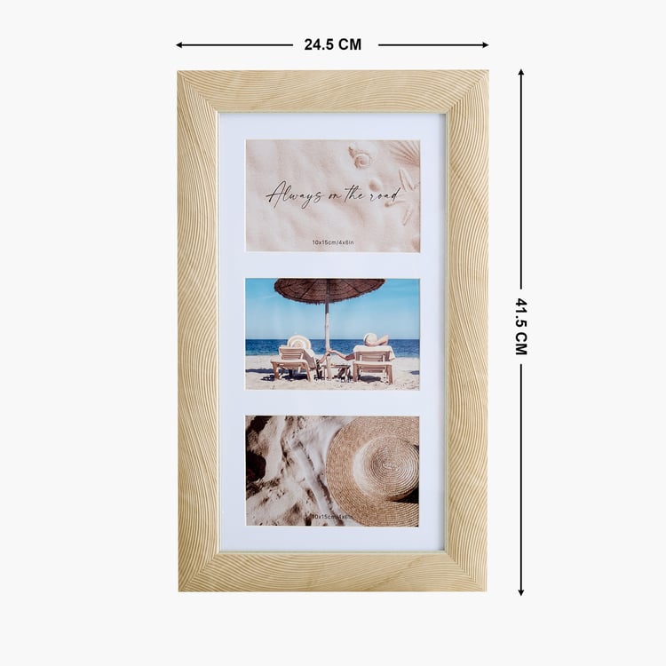 Photomontage Pine Photo Frame - 24.5x41.5cm