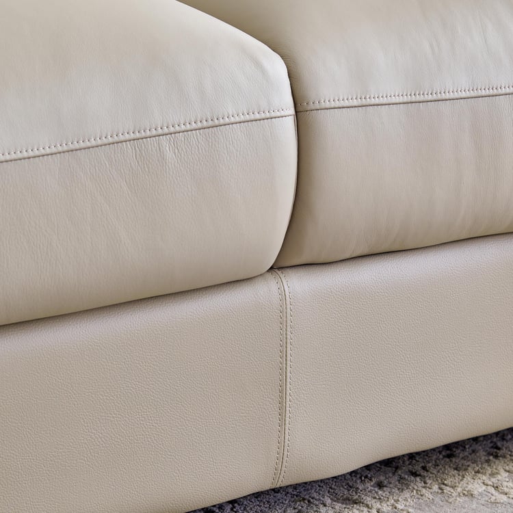 Magna NXT Half Leather 2-Seater Sofa - Grey