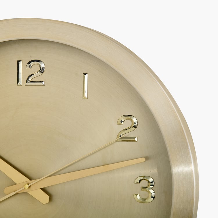 Casablanca Glimmer Aluminium Wall Clock - 40cm
