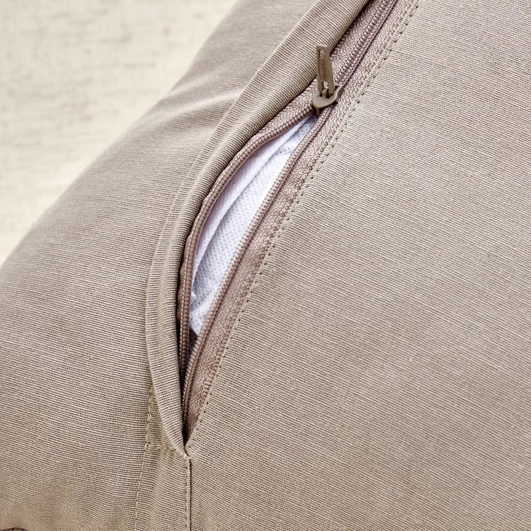 Glimmer Dusk Velin Prism Brixa Set of 2 Velvet Finish Foil Print Cushion Covers - 40x40cm