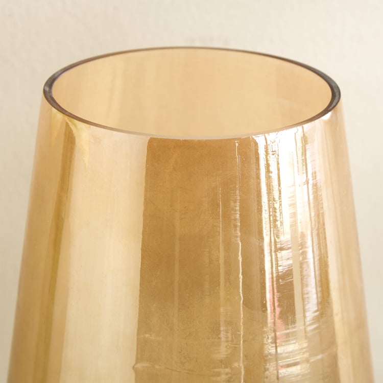 Austin Glass Crackled Vase - Small
