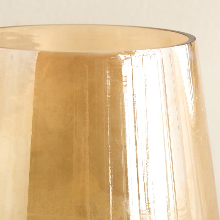 Austin Glass Crackled Vase - Small