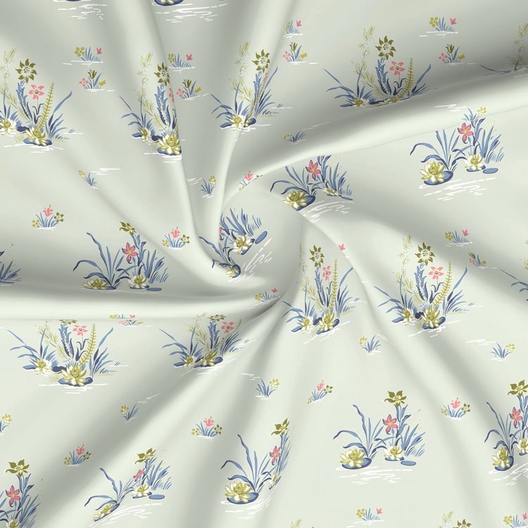 BOUTIQUE LIVING Embrace Cotton 152TC Floral Print 3Pcs Queen Bedsheet Set