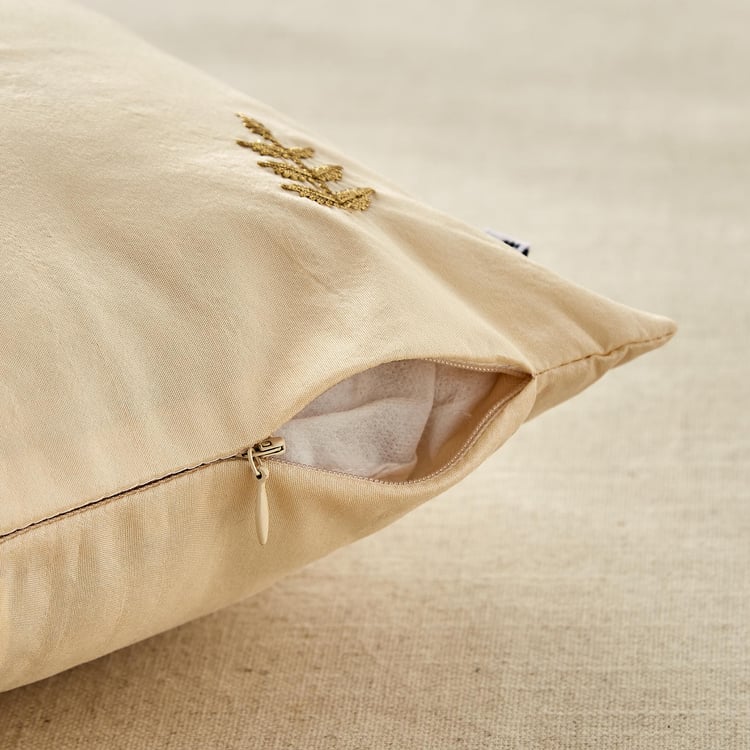 Velin Azmin Set of 2 Embroidered Cushion Covers - 40x40cm