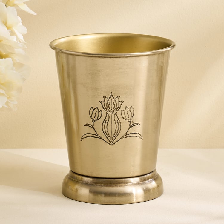 Brill Metal Floral Planter