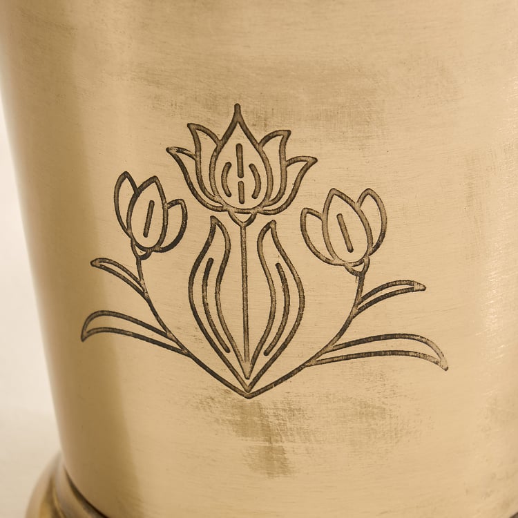 Brill Metal Floral Planter