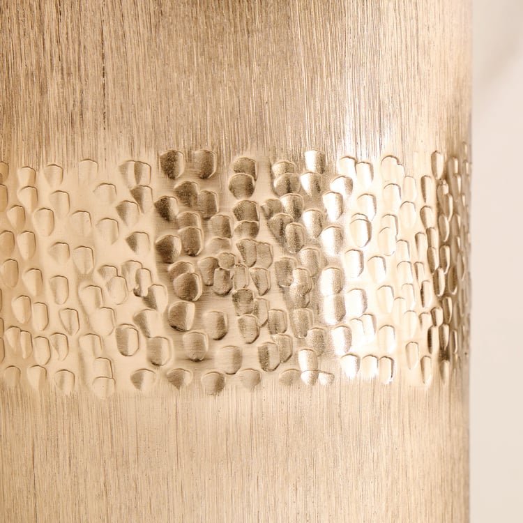 Grain Metal Vase - Small