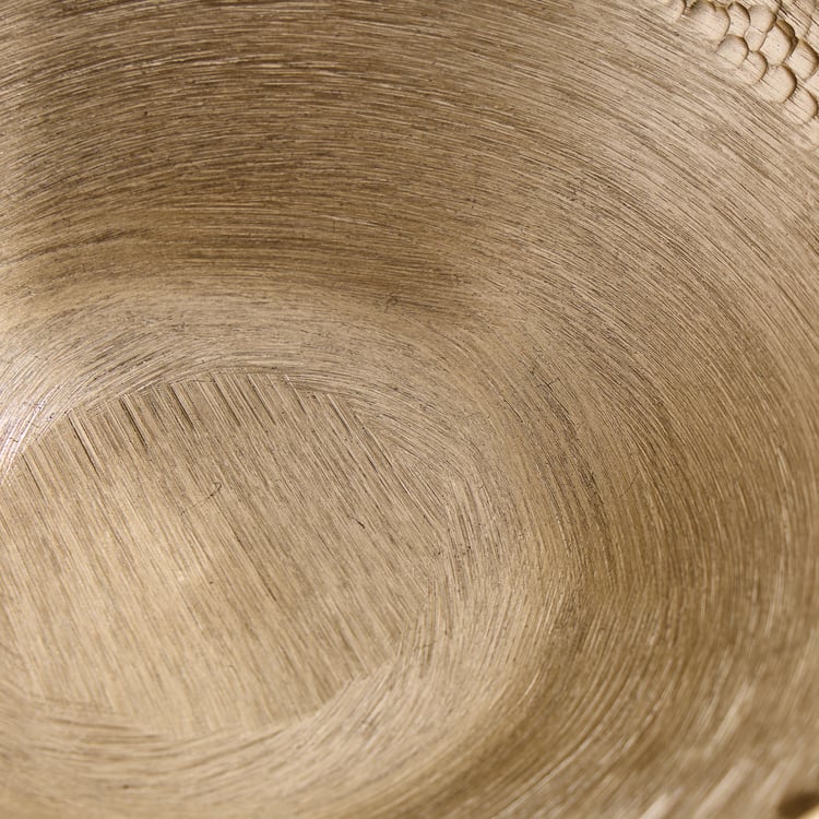 Grain Metal Decorative Bowl