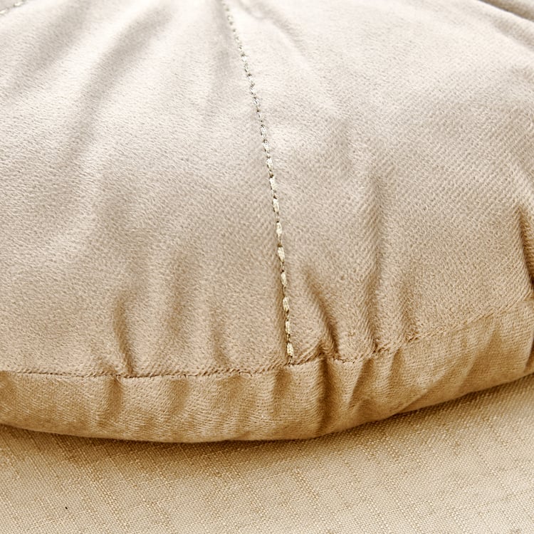 Clayo Forge Set of 2 Velvet Finish Foil Print Cushion Covers - 40x40cm