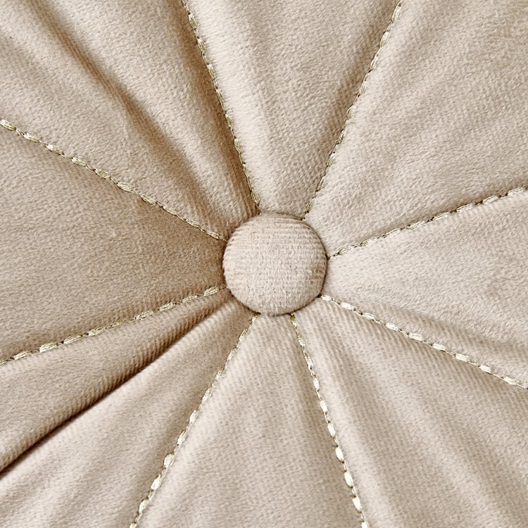Clayo Forge Set of 2 Velvet Finish Foil Print Cushion Covers - 40x40cm