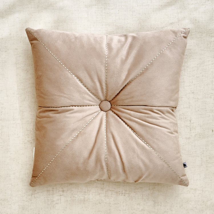 Clayo Forge Set of 2 Velvet Finish Filled Cushions - 40x40cm