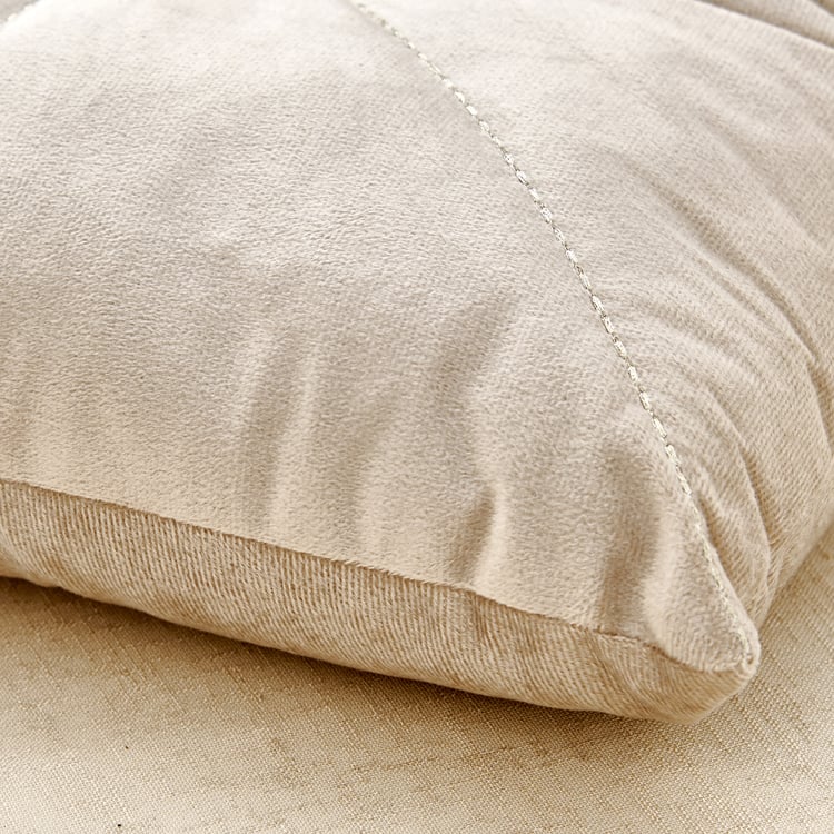 Clayo Forge Set of 2 Velvet Finish Filled Cushions - 40x40cm
