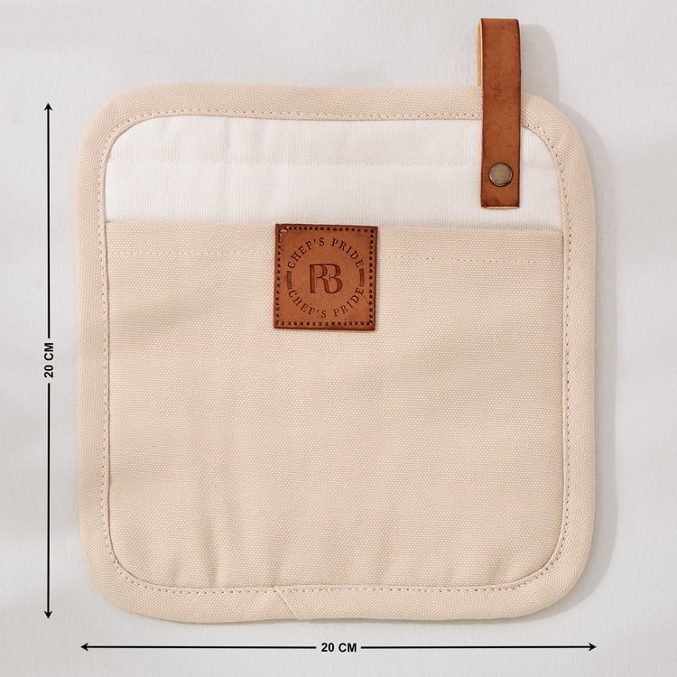 Chefs Pride Set of 2 Cotton Pot Holders