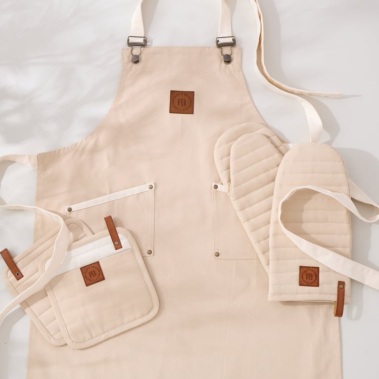 Chefs Pride Set of 2 Cotton Oven Mittens