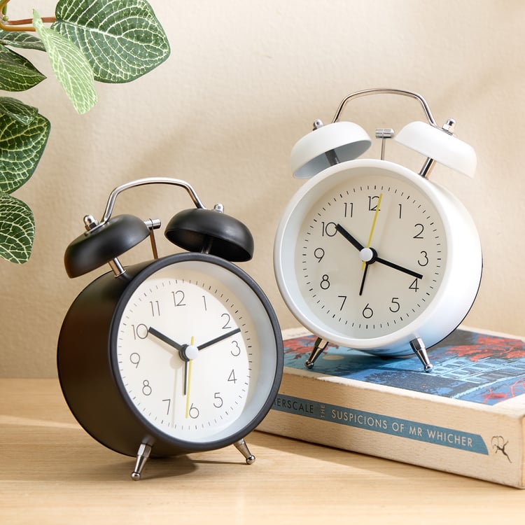 Casablanca Orbit Alarm Table Clock - 8.5x5.5x12cm