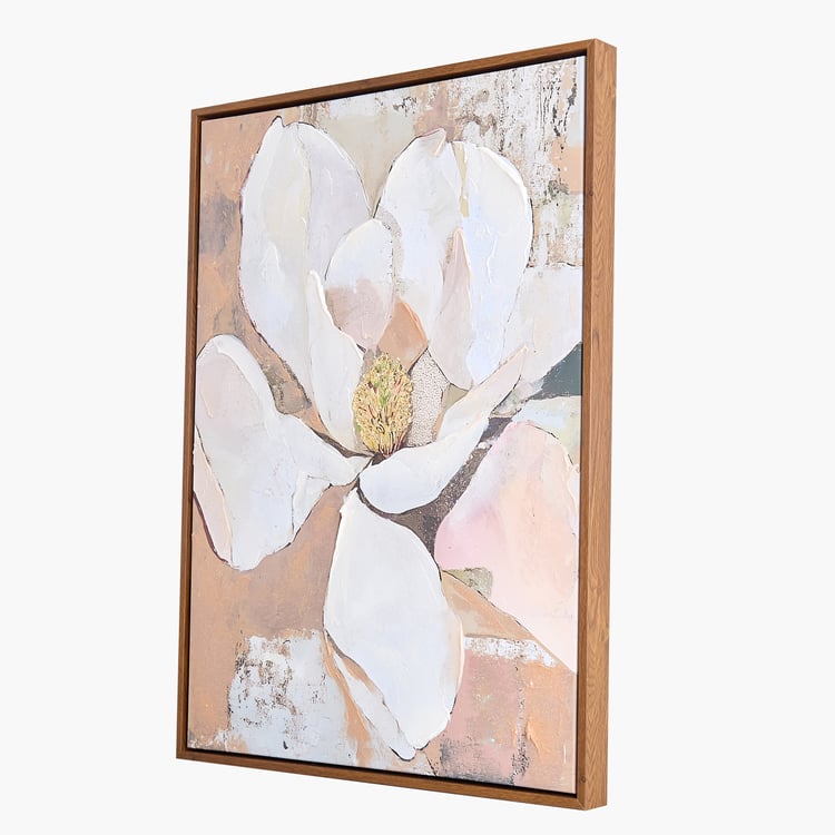 Artistry Hazel Canvas Floral Picture Frame - 52.5x73cm
