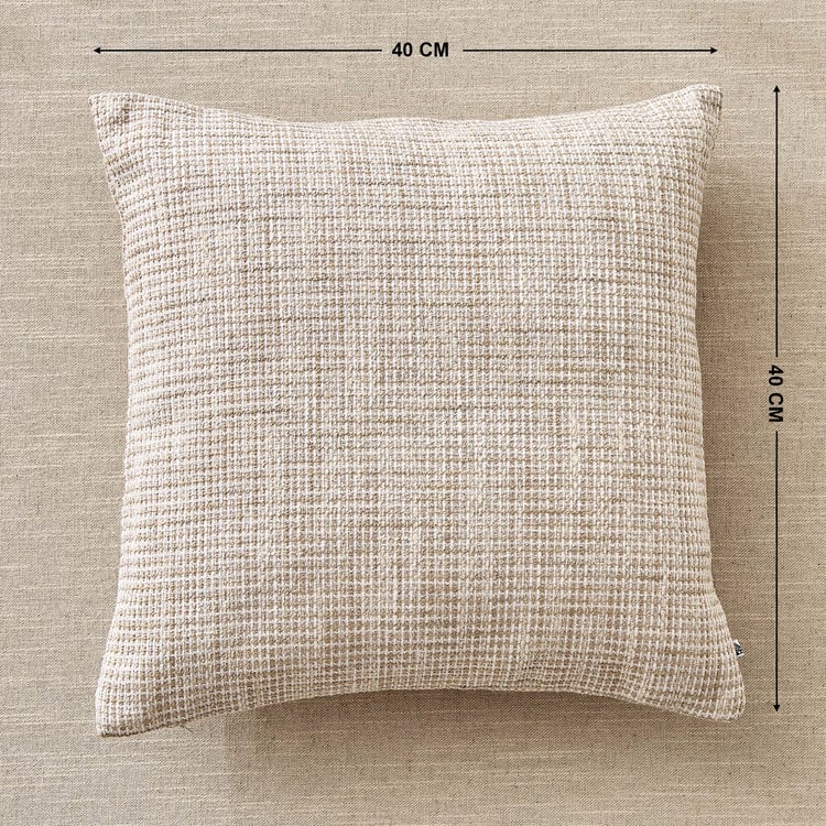 Moonlight Labyrintha Woven Cushion Cover - 40x40cm