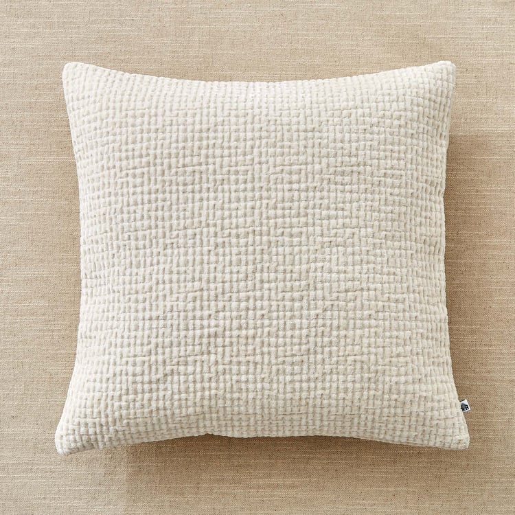 Moonlight Molinara Woven Cushion Cover - 40x40cm