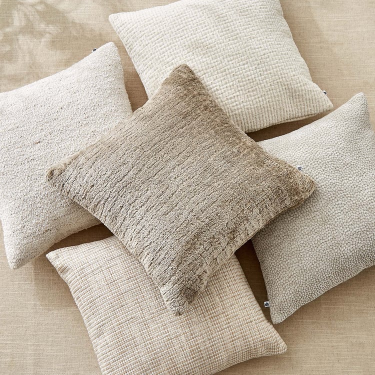 Moonlight Molinara Woven Cushion Cover - 40x40cm