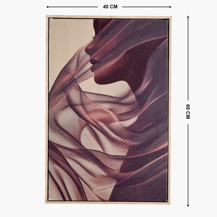 Artistry Loom Canvas Lady Picture Frame - 40x60cm