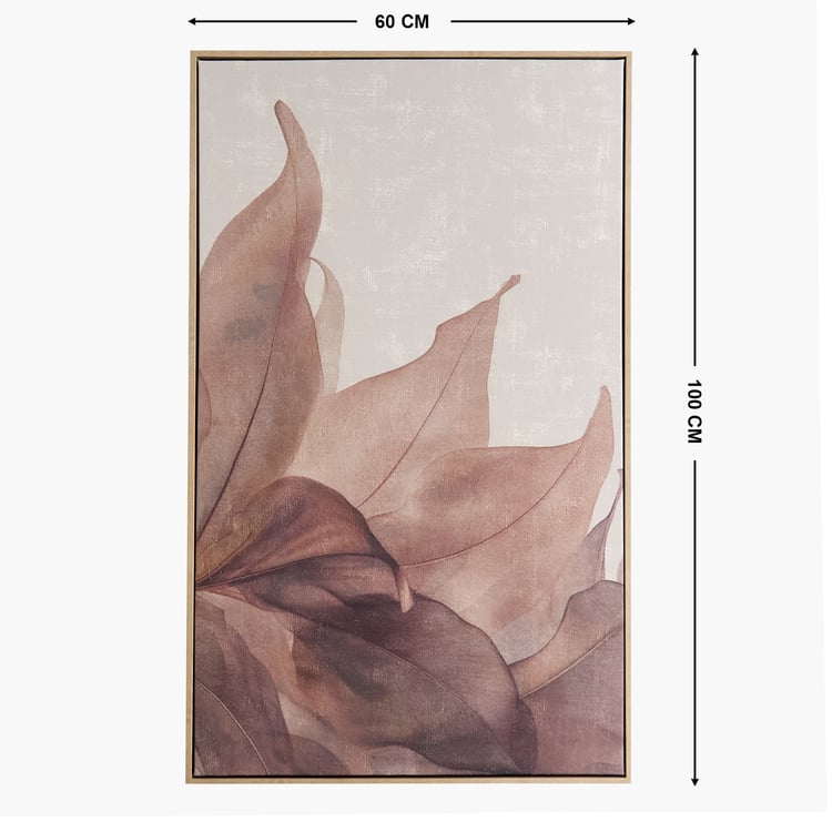 Artistry Loom Canvas Floral Picture Frame - 60x100cm