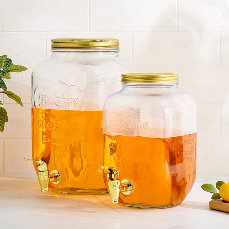 Fiesta Ku Oren Glass Dispenser - 8L