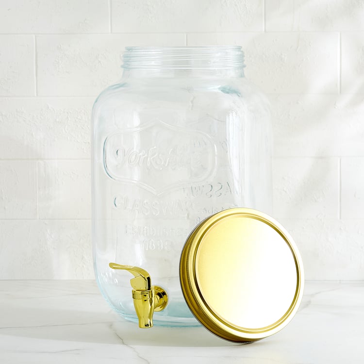 Fiesta Ku Oren Glass Dispenser - 8L