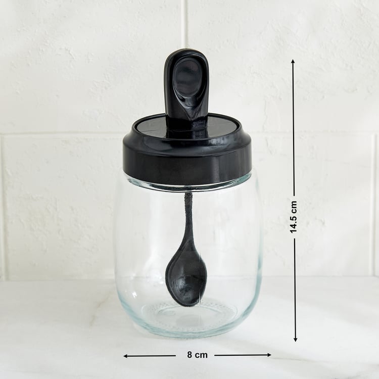 Stack Oren Set of 3 Glass Condiment Jars - 290ml