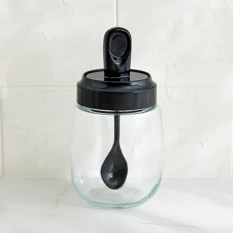 Stack Oren Set of 3 Glass Condiment Jars - 290ml