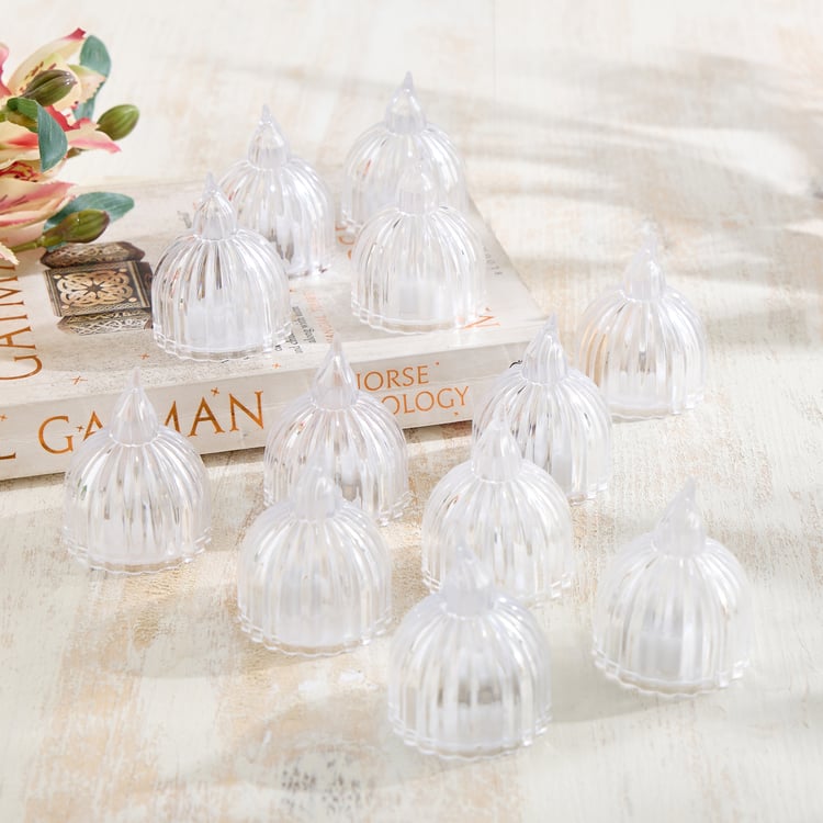 Serena Glim Set of 12 LED T-Light Candles