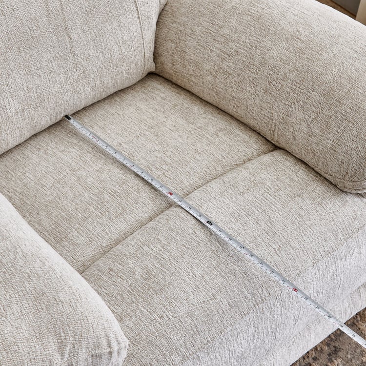 Castle Fabric 1-Seater Rocking Recliner - Grey