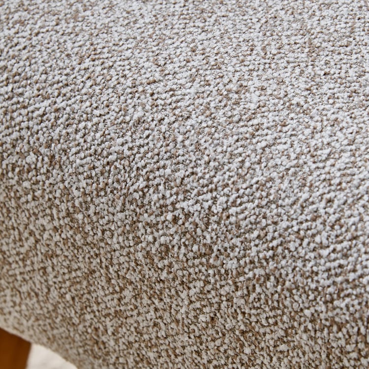 Evora Fabric Accent Chair - Beige