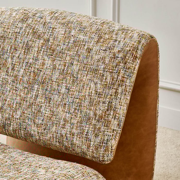 Positano Fabric Accent Chair - Beige