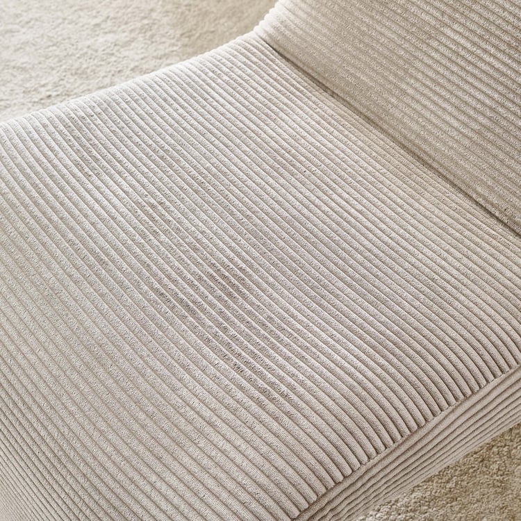 Radiance Fabric Accent Chair - Brown