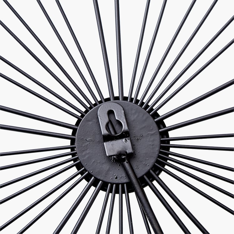 Panorama Fresco Metal Flower Wall Accent