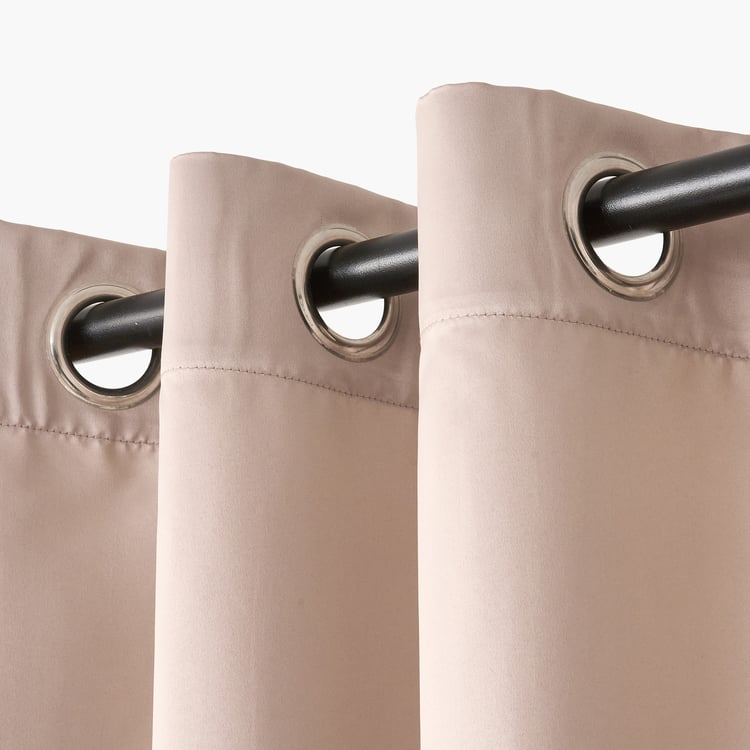 Elrene Whimsy Set of 2 Jacquard Light Filtering Door Curtains - 8.8ft (270cm)