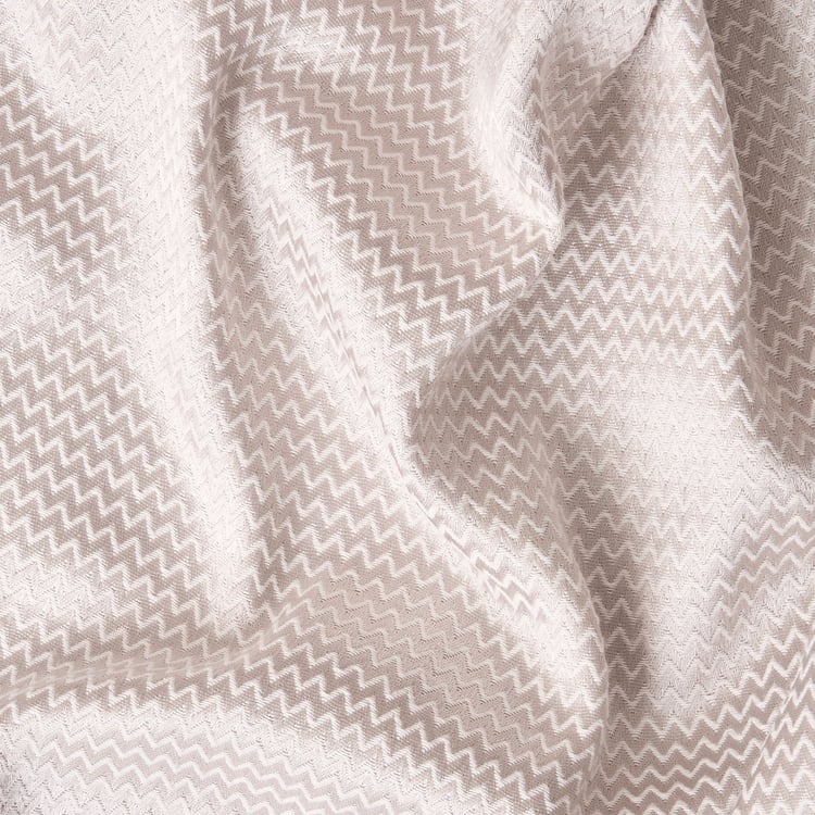 Elrene Whimsy Set of 2 Jacquard Light Filtering Door Curtains - 8.8ft (270cm)