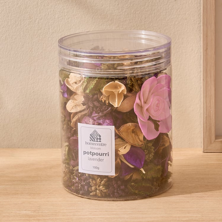 Blossom Lavender Potpourri in PET Jar - 100gm