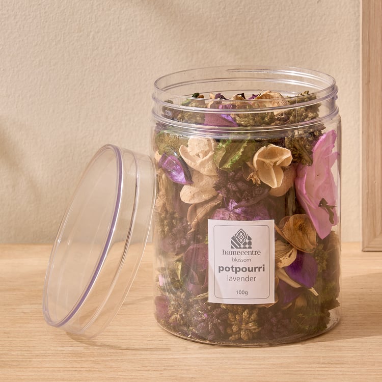 Blossom Lavender Potpourri in PET Jar - 100gm