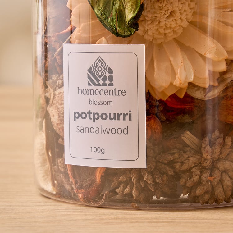 Blossom Sandalwood Potpourri in Jar - 100gm