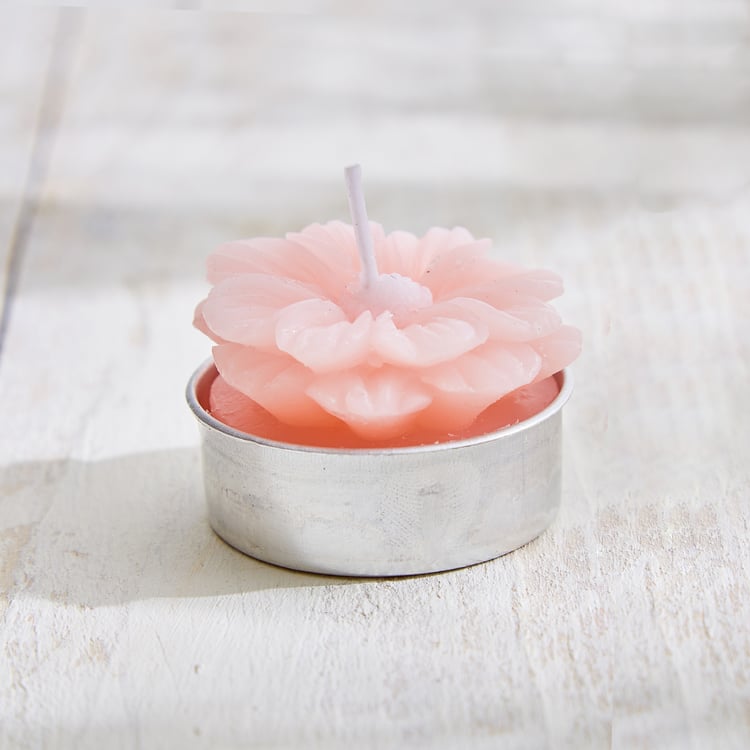 Vicente Ivy Set of 6 Floral Scented T-Light Candles